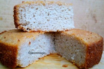 Mkate wa Sinia / Mkate wa Kumimina / Rice and Coconut Cake